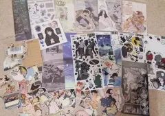 ダイアリーデコ ヴィンテージ 人物 イラストレーター ステッカー まとめ