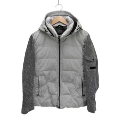 ニコルクラブフォーメン NICOLE CLUB FOR MEN 袖フリースデニムダウンブルゾン メンズ JPN：48 