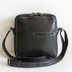 極美品✨土屋鞄 トーンオイルヌメ ジップトップ　スクエア 廃盤品 ブラック 限定色/ブラック】【土屋鞄 トーンオイルヌメ ジップトップ ショルダー