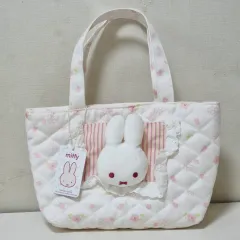 値下げ:) ミッフィー キルティング トートバッグ バッグ ミッフィー ぬいぐるみ