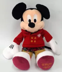 【中古】ぬいぐるみ ミッキーマウス(クリスマス2016/タータンチェック) ぬいぐるみ 「ディズニー」 ディズニーストア限定
