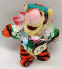 【中古】ぬいぐるみ ティガー(Aloha Pooh/2001) ぬいぐるみバッジ 「くまのプーさん」 東京ディズニーランド限定
