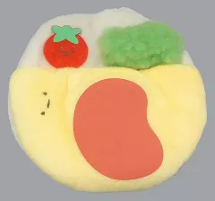 【中古】ぬいぐるみ ふとん(オムライス) てのりぬいぐるみ えびふらいのしっぽのおつかいテーマ 「すみっコぐらし」 すみっコぐらしショップ限定