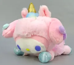 【中古】ぬいぐるみ マイメロディ 寝そべりぬいぐるみ ユニコーンパーティデザインシリーズ 「マイメロディ」