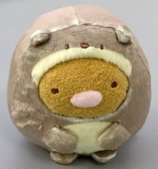 [중고] 봉제인형 돈까스 (수달) 모아 봉제인형 [스미코구라시] 수족관 한정