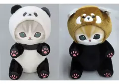【中古】ぬいぐるみ 全2種セット パンダにゃん・レッサーパンダにゃん BIGぬいぐるみ 「mofusand」