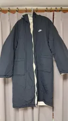 ナイキ リバーシブル ロングダウンジャケット
