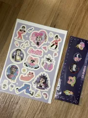 선바 グッズ ステッカー バッジ