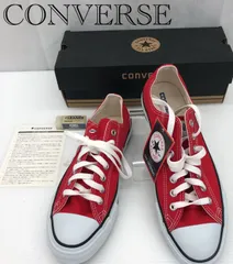 極美品 Converse コンバース オールスター M9696 スニーカーRED 27.5cm メンズ M9696 27.5ｃｍ　　 レッド  メンズ 靴