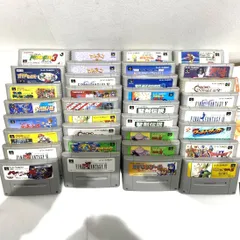 ★ドラゴンクエスト ドラゴンボール ファイナルファンタジー 他 スーパーファミコン用ソフト 34個 セット売り まとめ売り 動作未確認 ジャンク★006892