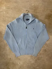 Polo Ralph Lauren フルジップコットンニット