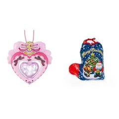 [バンダイ(BANDAI)] キミとアイドルプリキュア♪ キミとアイドル変身アイドルハートブローチ + クリスマス ラッピング袋 セット SL☆彡 6cc2f2e0