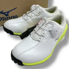 新品 タグ付 箱付 未使用 MIZUNO ミズノ ゴルフシューズ NEXLITE 002 Boa ネクスライト002 ボア 51GW152691 ホワイト ライム 白 サイズ23.5EEE レディース ゴーゴー古着マルイ北千住店 26 No.1542