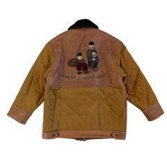 希少 ICEBERG ディズニー プルート 羊革 ムートン レザージャケット