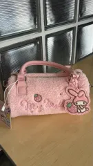 (新品) サンリオ My Melody(マイメロディ) ボア クロスバッグ