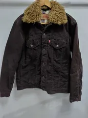 h11◆levis strauss&co. リーバイス コーディロイ 襟ボアジャケット中綿入りで暖かいです