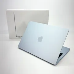 美品 Apple MacBook Air 13インチ MC6T4J/A 2025 M4 16GB SSD256GB 充放電回数5回 バッテリー最大容量100%【C6068-80】