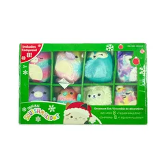 未使用 KELLYTOY Squishmallows Ornament Set 8 ぬいぐるみ
