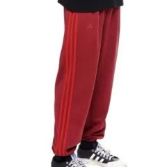 アディダス レッド ワイン バーガンディ ジョガーパンツ トレーナー