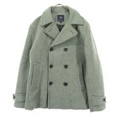 美品 RAGEBLUE レイジブルー 長袖 ピーコート M グレー メンズ 古着