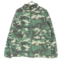 NERGY ナージー 迷彩柄 長袖 中綿ジャケット S グリーン系 レディース 古着