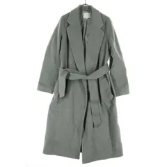 美品 BEAUTY＆YOUTH ビューティーアンドユース 長袖 ガウンコート S グレー ユナイテッドアローズ レディース 古着