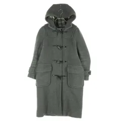 CALIBURN カリバーン イングランド製 長袖 ダッフルコート 34 グレー レディース 古着