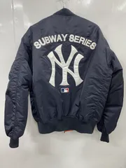 h11437 AVIREX ×MLB コラボ ヤンキース×メッツ MA-1フライトジャケット