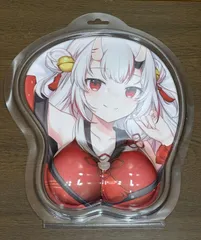 ホロライブ 百鬼あやめ おっぱいマウスパッド 誕生日記念2021