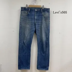 リーバイス 90s 505 740 USA製 ジーンズ レギュラー ストレート デニム パンツ メンズ 36インチ ISItems【USED】【古着】【中古】50151244