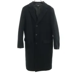 UNIQLO +J ユニクロ プラスジェイ チェスターコート S ブラック ジルサンダー メンズ 古着