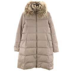 theory セオリー ダウンコート S グレージュ レディース 古着