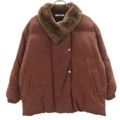 relume JOURNAL STANDARD レリューム ジャーナルスタンダード ダウンジャケット 36 ブラウン レディース 古着