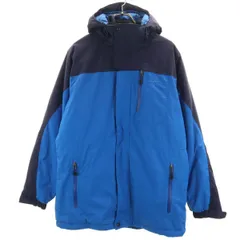 L.L.Bean エルエルビーン 中綿ジャケット M ブルー系 アウトドア メンズ 古着