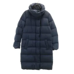 UNIQLO ユニクロ ダウンコート M ネイビー レディース 古着