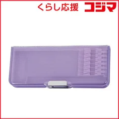 【 新品 未開封 】 クツワ ピッタントン クリア筆入 パープル CH211PU 未使用 送料無料のサムネイル