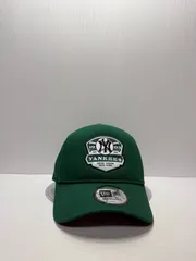 Newera ニューヨークヤンキース 9forty A-FRAME スナップバックキャップ グリーンカラー