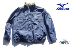 【中古】ミズノ｜MIZUNO｜BRITISH OPEN GOLFフード付きウインドウブレーカー｜メンズゴルフウェア｜LA