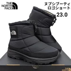 ザノースフェイス ヌプシ ブーティ ウォータープルーフ ロゴ ショート NF52280 ブラック 箱無しお届け