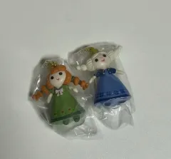 アナと雪の女王 アナ エルサ ぬいぐるみ キーホルダー 未開封 (セット)