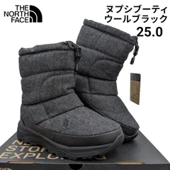 ザノースフェイス ヌプシ ブーティ ウォータープルーフ7 NF52272 ウールブラック 箱無しお届け