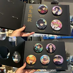 ９個【正規品】限定品luckincoffeeラッキンコーヒー 鬼滅の刃コラボグッズ ギフト、バッジ９個セット　富岡義勇　胡蝶しのぶ　竈門禰豆子 我妻善逸　　竈門炭治郎