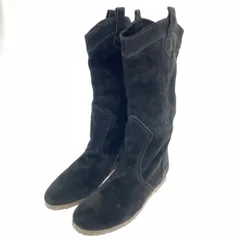 FABIO RUSCONI ファビオルスコーニ ブーツ 表記サイズ:24 スエード    ブラック レディース / 240001183641