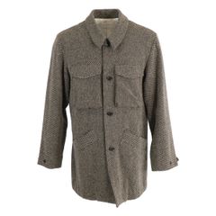 JURGEN LEHL ヨーガンレール ｸﾞﾚｰ ｳｰﾙ ﾃｰﾗｰﾄﾞ ｼﾞｬｹｯﾄ - メルカリ