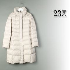 996 新品 23区 シレータフタミドル丈 ダウンコート ダウンジャケット38 