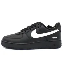ナイキ NIKE × シュプリーム Supremre 25FW 【 AIR FORCE 1 LOW BLACK CU9225 002 】 エア フォース ワン ロー ブラック スニーカー f29441