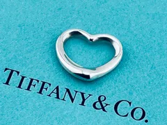 a193 送料無料　美品　Tiffany&Co. ティファニー　オープンハート　トップのみ　シルバー　925