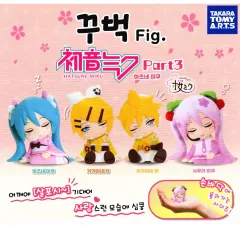 (新品) 初音ミク 꾸벅 フィギュア Part3 4種 フルセット