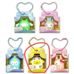 サンリオ ポケット 豆 キーホルダー > ポムポムプリン フィギュア