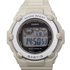 美品》Baby-G BGD-5700U 電波ソーラー 白 - メルカリ